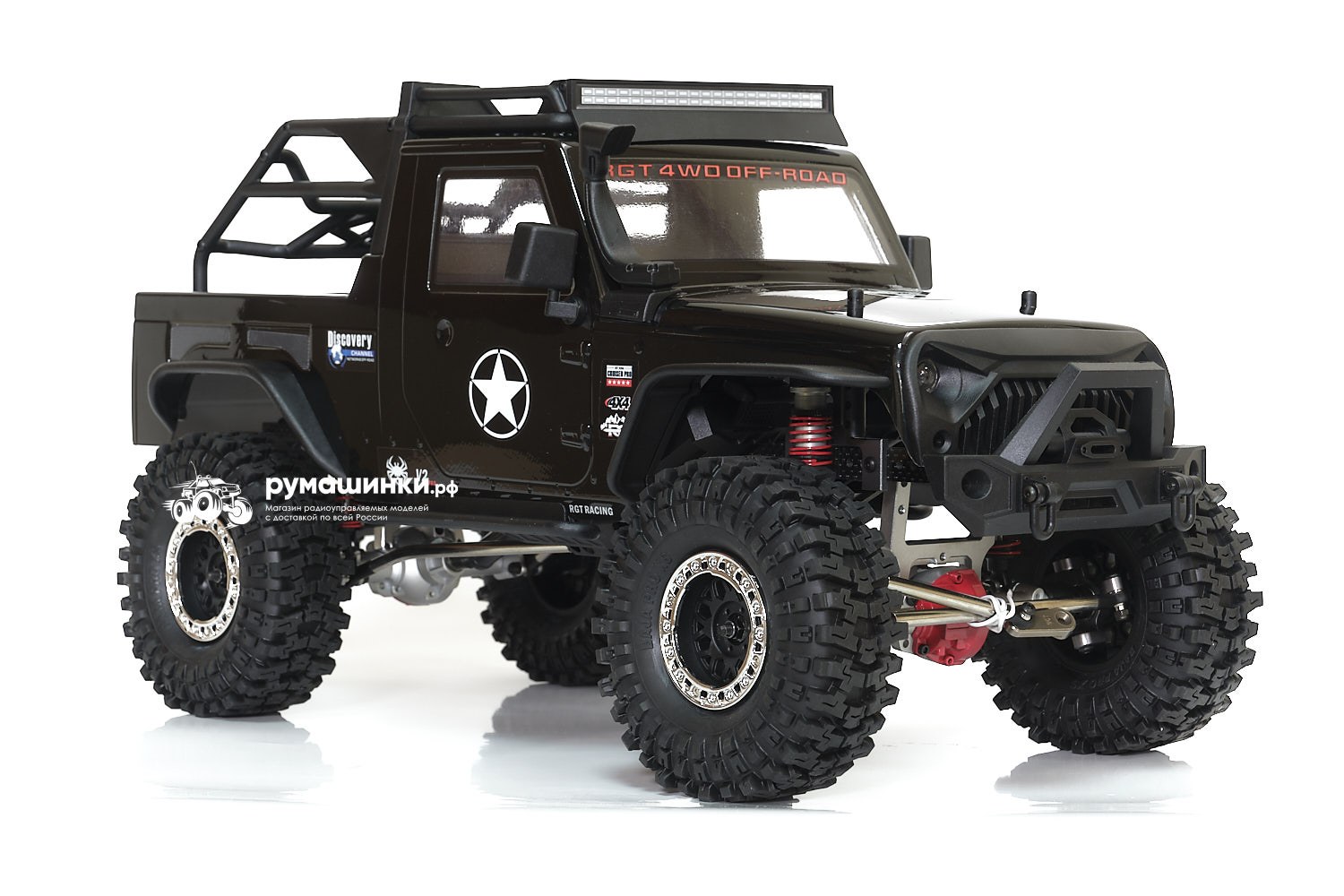 Радиоуправляемая машина для трофи RGT Rock Cruiser 4WD RTR масштаб 1:10  2.4G - EX86100PROV2 Купить с доставкой